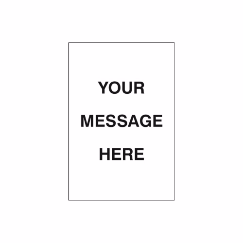 Design your own floor graphic 400x600mm (external grade)