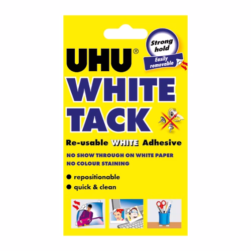 UHU WHITE TACK HANDY BLISTER 42196